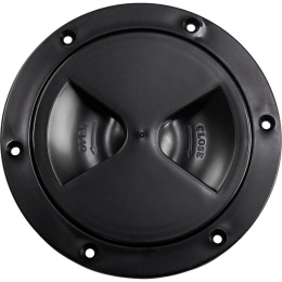 Смотровой лючок 102 мм (4") черный Osculati (20-204-20)